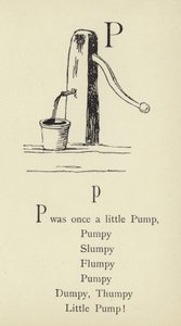 文字P 作： Edward Lear